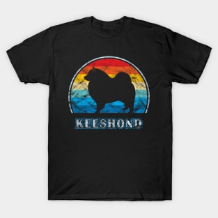 Keeshond Vintage Design Dog T-Shirt